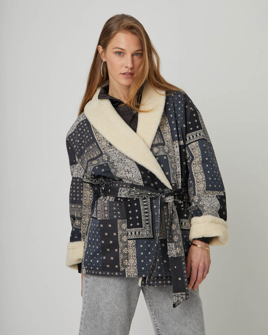 West Bandana Sherpa Jacket